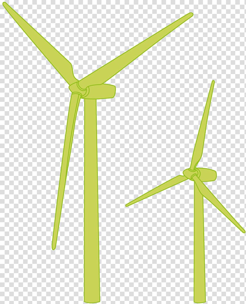 Wind turbine Energy Line, new energy transparent background PNG clipart
