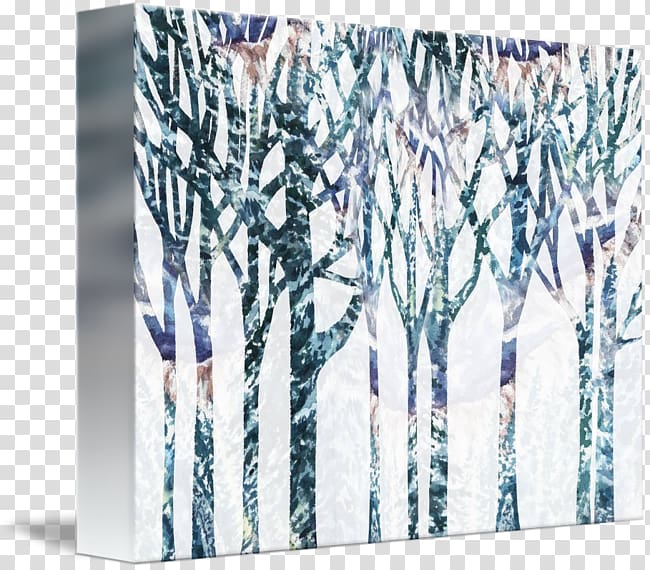 Canvas print Painting Graphic arts Printing, watercolor landscape transparent background PNG clipart