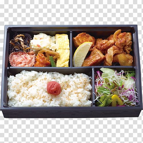 Bento Makunouchi Osechi Ekiben Cooked rice, karaage transparent background PNG clipart