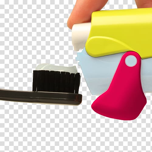Toothbrush Toothpaste pump dispenser Travel, toothbrush transparent background PNG clipart