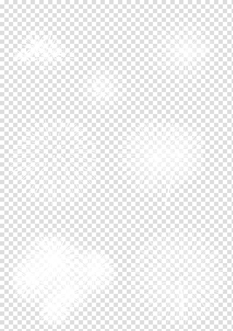 Black and white Line Angle Point, Pure romantic festive fireworks transparent background PNG clipart