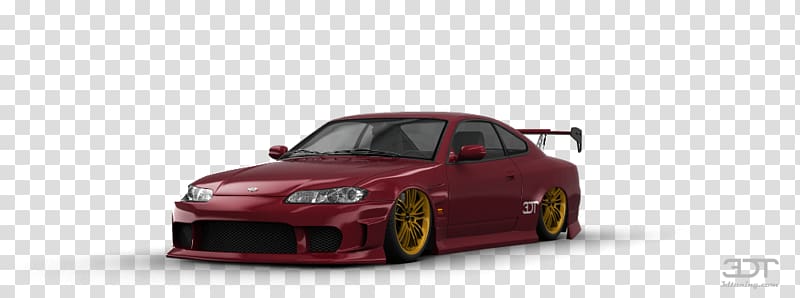 Bumper Mid-size car Compact car Luxury vehicle, Nissan Silvia transparent background PNG clipart