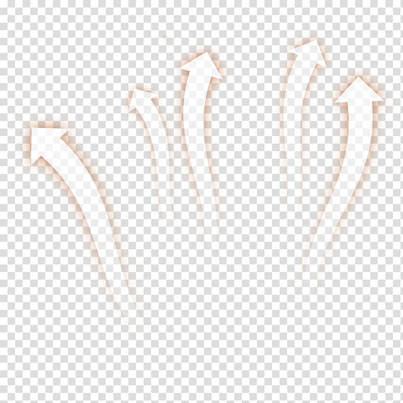 yellow simple arrow effect element transparent background PNG clipart