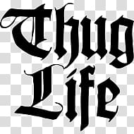 Thug life transparent background PNG clipart