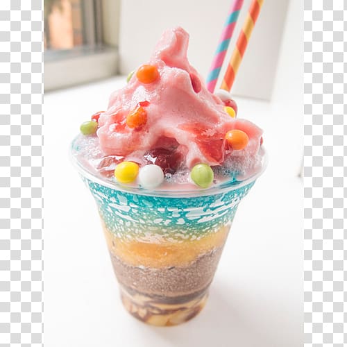 Sundae Knickerbocker glory Ice cream Cholado Frozen yogurt, ice cream transparent background PNG clipart