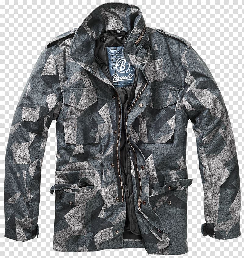 M-1965 field jacket Desert Night Camouflage Coat Military, jacket transparent background PNG clipart