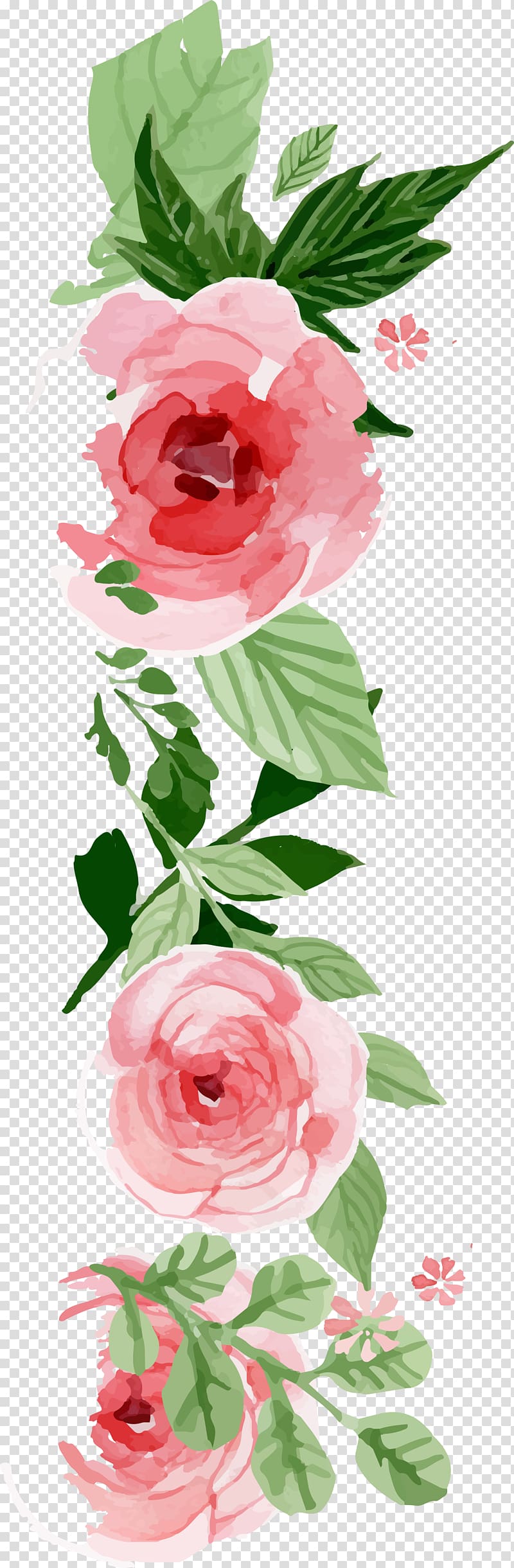 red and green roses art, LDS General Conference 2017 MINI Cooper Blog Facebook Tagged, Creative hand-painted peony transparent background PNG clipart