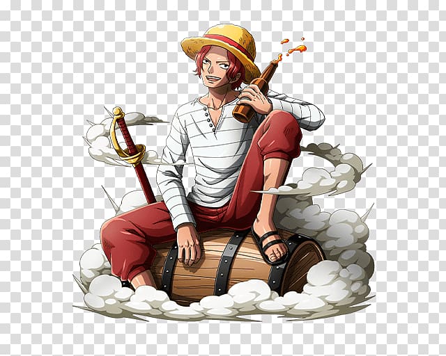 Shanks Monkey D. Luffy One Piece Treasure Cruise Yonko, Shanks transparent background PNG clipart