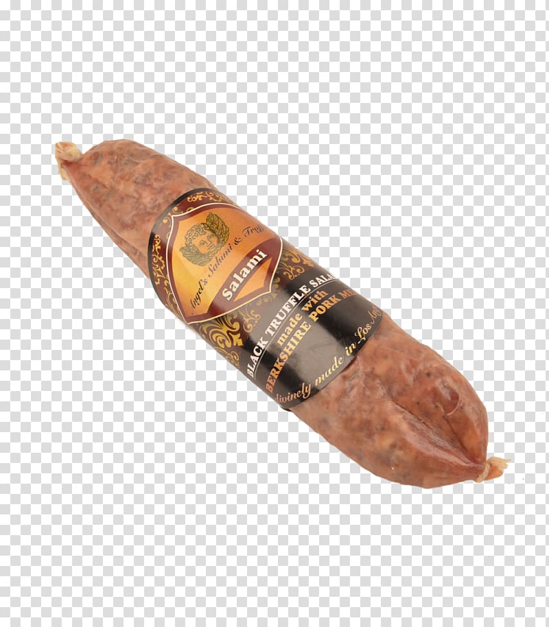 Salami Périgord Meat Wild boar Truffle, meat transparent background PNG clipart