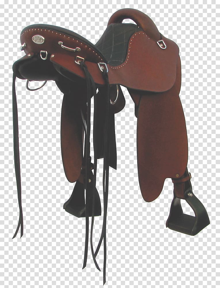 Western saddle Horse Tack Equestrian, mountaineer transparent background PNG clipart