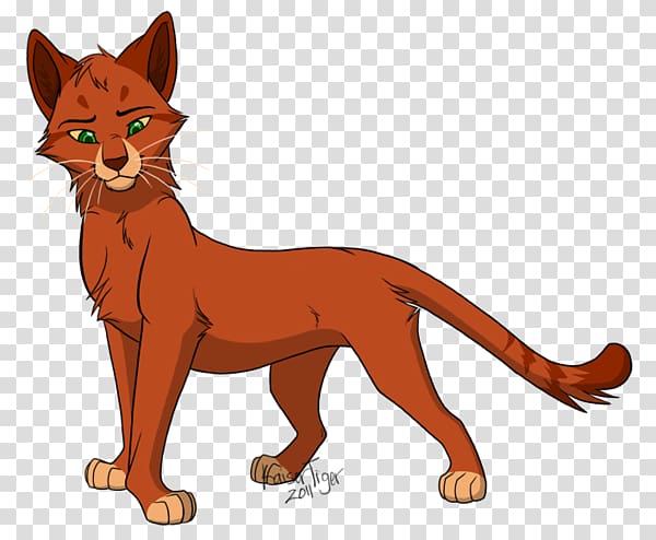 Warriors Cat Firestar Sunstar Goldenflower, Cat transparent background PNG clipart