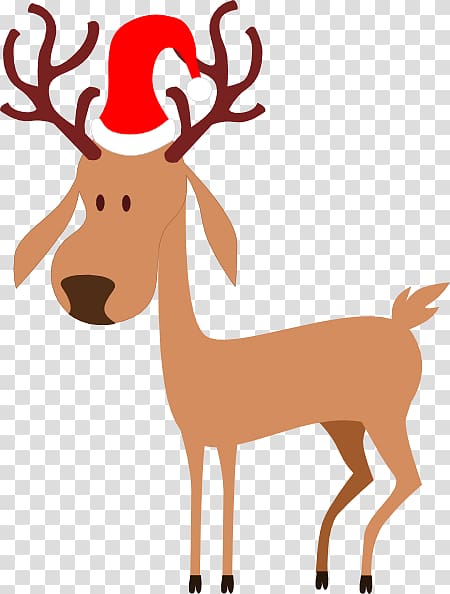 Rudolph Reindeer Santa Claus Christmas , Rudolph The Red Nosed Reindeer transparent background PNG clipart