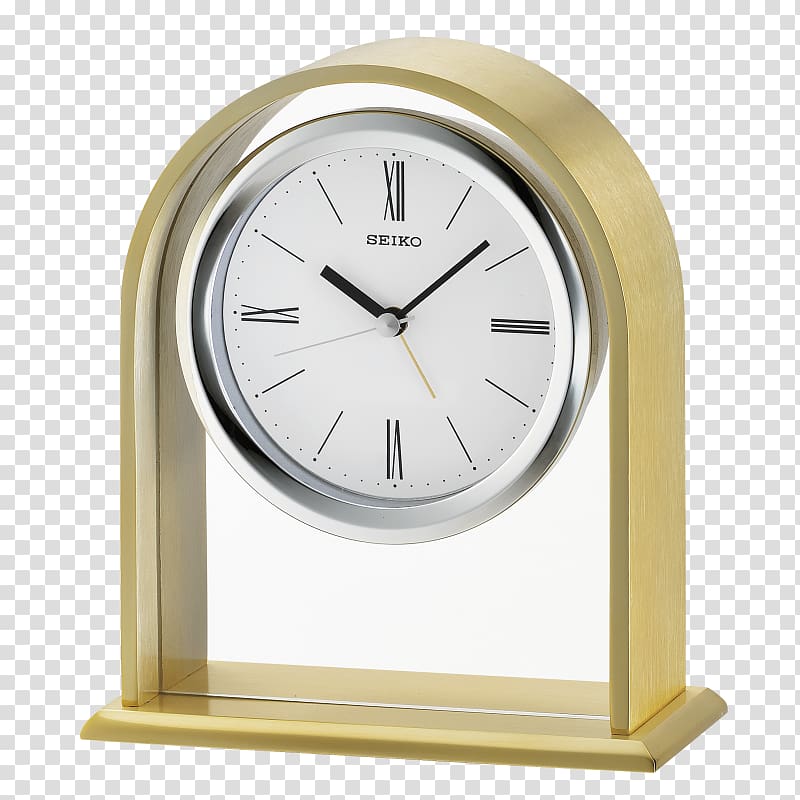 Alarm Clocks Mantel clock Seiko Table, clock transparent background PNG clipart