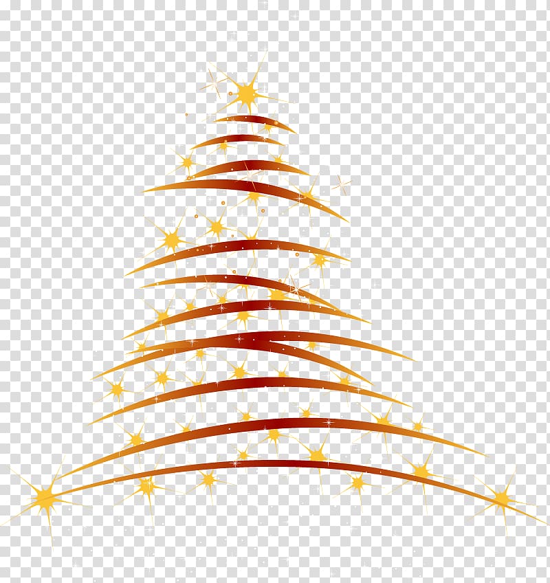 Christmas tree Red, Red Star Christmas tree transparent background PNG clipart