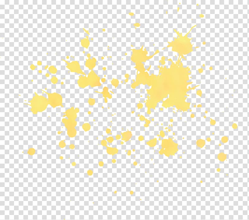 Yellow Desktop Circle Pattern, paint splatter transparent background PNG clipart