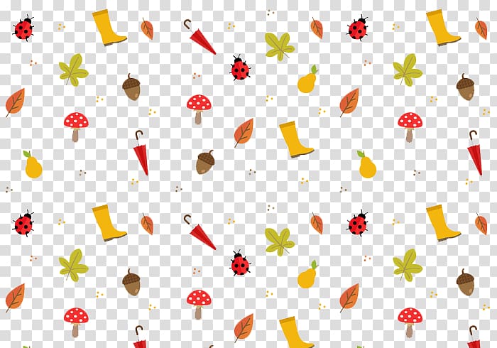 Autumn Pattern, Autumn pattern transparent background PNG clipart