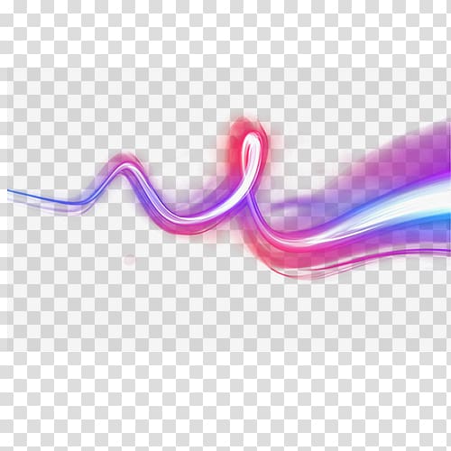 red and blue digital curve line , Light, Stunning super nice light effect transparent background PNG clipart