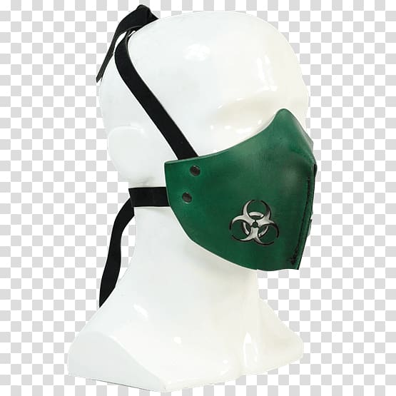 Men-yoroi Mask Headgear Biological hazard larp samurai, mask transparent background PNG clipart