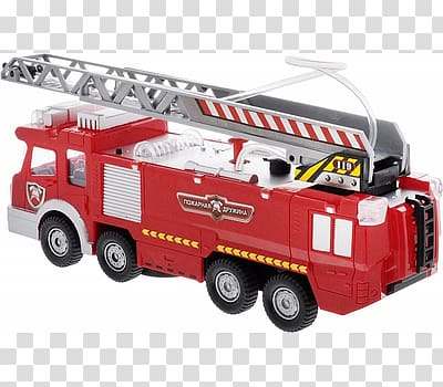 Model car Fire department Scale Models Motor vehicle, car transparent background PNG clipart