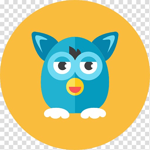 Computer Icons Furby Toy Pet, Furby transparent background PNG clipart