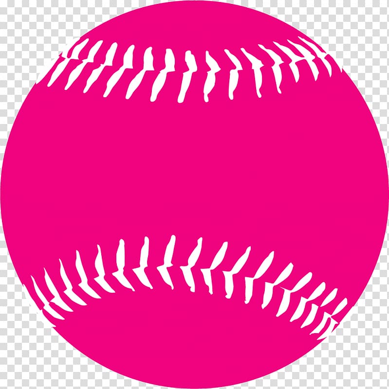 Little League Baseball Sheffield Bladerunners Softball National Federation of State High School Associations, Pink Baseball transparent background PNG clipart