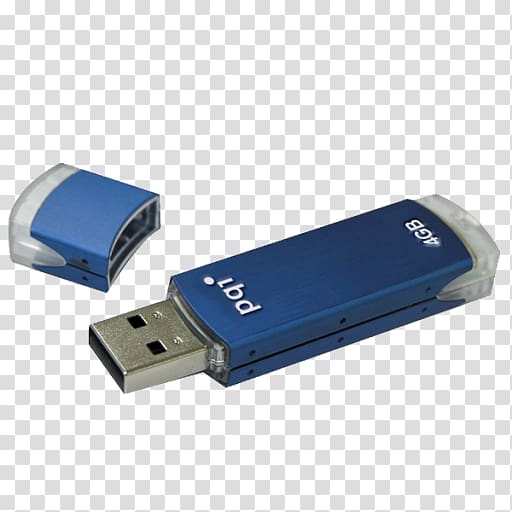 USB Flash Drives Computer Software Data Computer hardware, USB transparent background PNG clipart