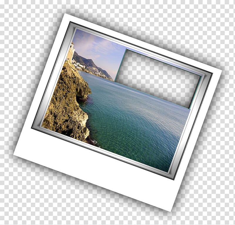 Frames Scape graphic Paper GIMP, polaroids transparent background PNG clipart