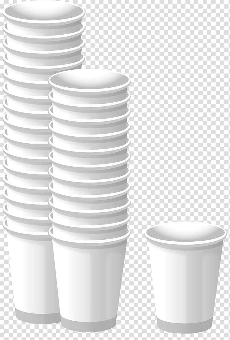 Paper cup, hand-painted paper cup transparent background PNG clipart