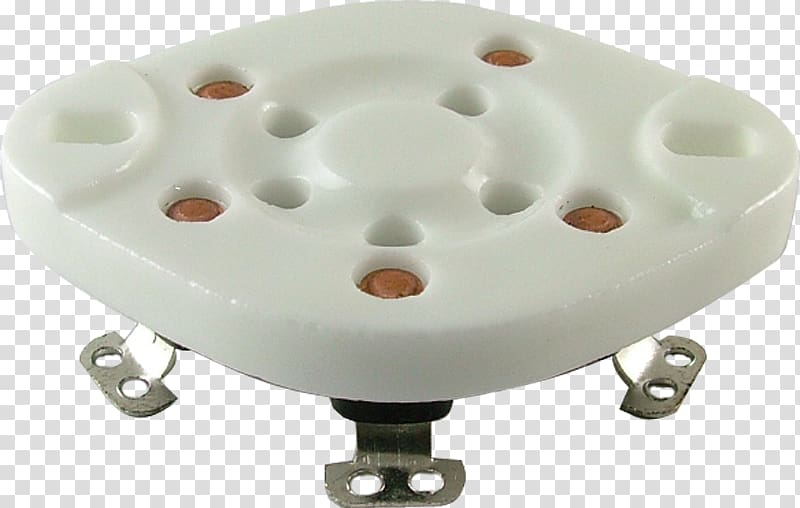Ceramic Vacuum tube Tube socket CPU socket Socket 5, porcelain plate letinous edodes transparent background PNG clipart