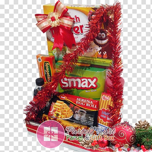 Food Gift Baskets Hamper Parcel Natal Christmas, christmas transparent background PNG clipart