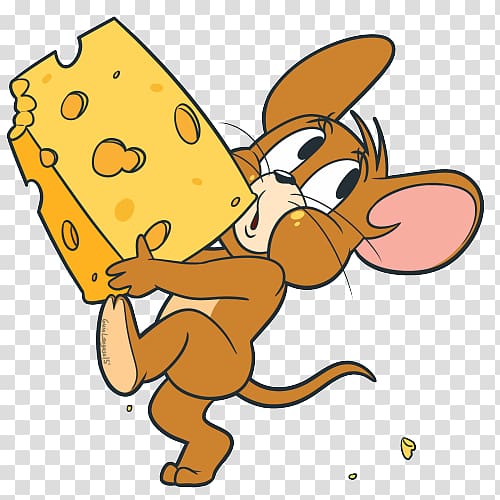 of Jerry carrying cheese, Jerry Mouse Tom Cat Tom and Jerry Character, Tom and Jerry transparent background PNG clipart