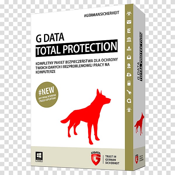G Data Software G Data AntiVirus Computer Software Antivirus software, Computer transparent background PNG clipart