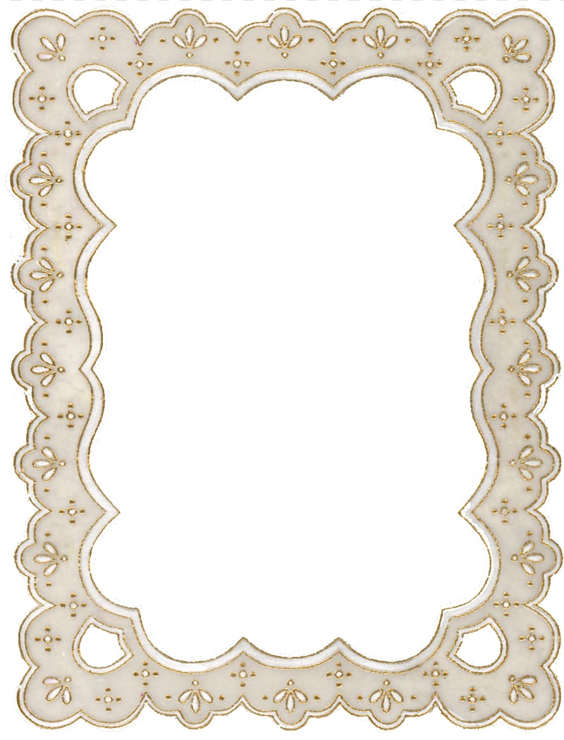 Paper Framing Lace Frames Molding, Pretty Borders transparent background PNG clipart