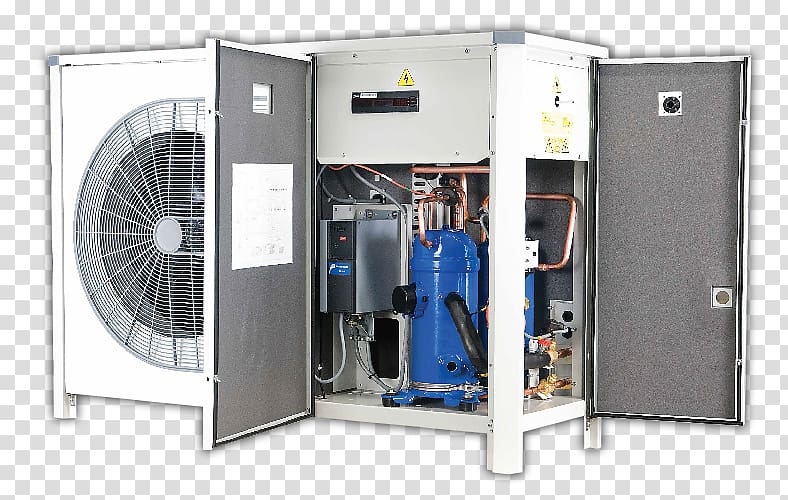 Refrigeration Compressor Danfoss Condensing Unit Engine-generator, inverter transparent background PNG clipart