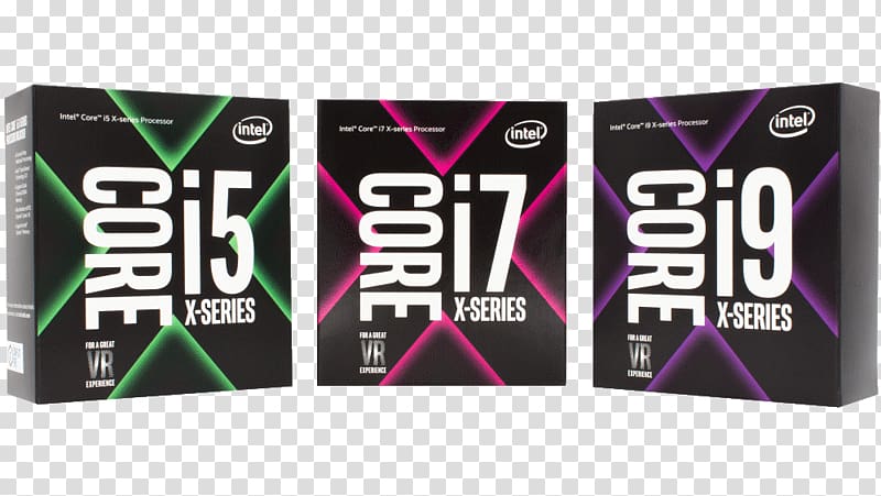 Intel Core i9-7980XE Extreme Edition processor 2.6GHz 24.75MB Smart Cache Box processor Intel X299, intel transparent background PNG clipart