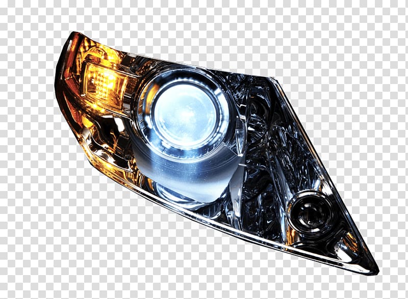 Car Volkswagen Light High-intensity discharge lamp Headlamp, car transparent background PNG clipart