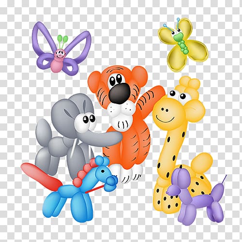 Balloon Dog Balloon modelling , balloon transparent background PNG clipart