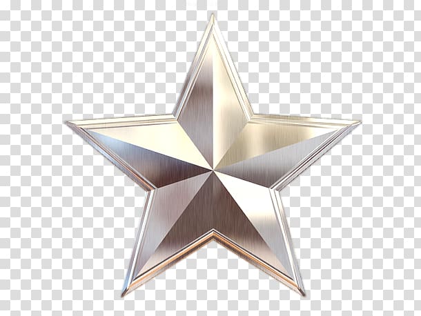 Portable Network Graphics Metal Computer Icons, 3d star transparent background PNG clipart