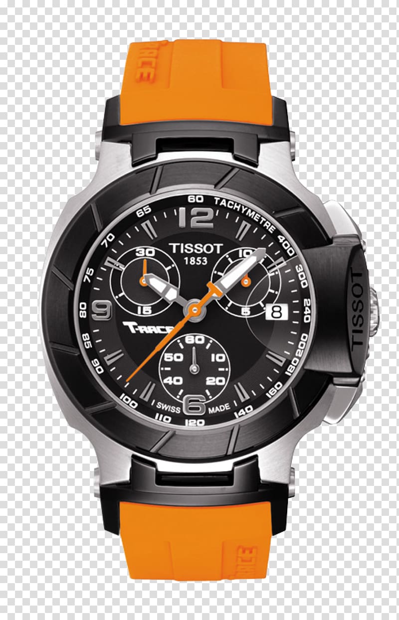 Tissot Herren T-Race Chronograph Watch Quartz clock, watch transparent background PNG clipart