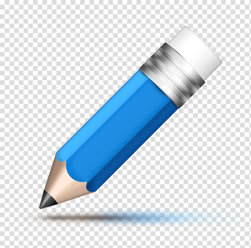 Blue pencil Computer Icons Drawing, pencil transparent background PNG clipart