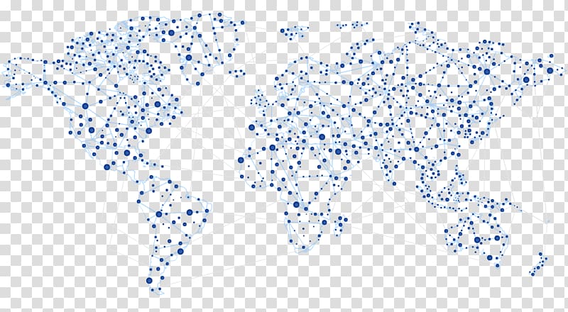 World map Globe, connections transparent background PNG clipart