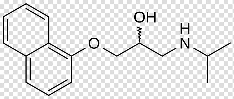 Propranolol Chemical substance Chemical structure Chemistry, others transparent background PNG clipart