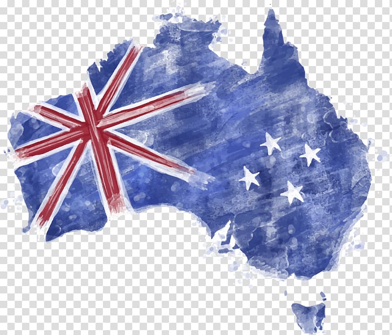 Sydney Flag of Australia Watercolor painting, Australia transparent background PNG clipart