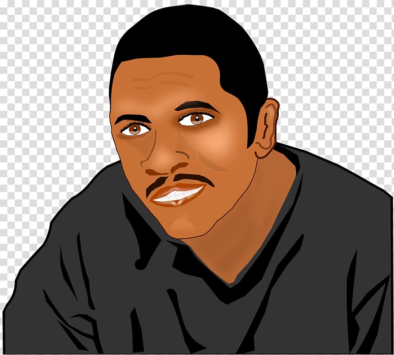 Black African American Man , handsome transparent background PNG clipart