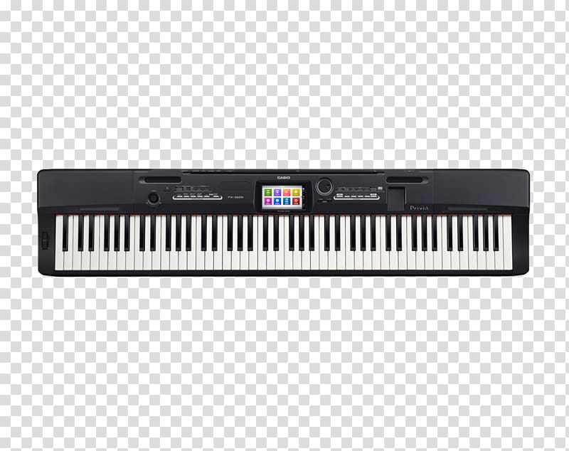 Casio Privia Pro PX-560 Digital piano Musical Instruments Stage piano, key chain of piano transparent background PNG clipart