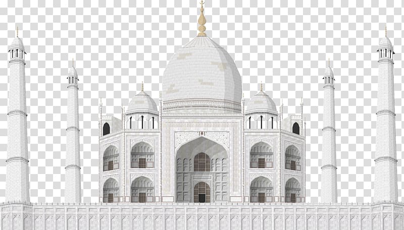 Taj Mahal Monument , Cathedral transparent background PNG clipart