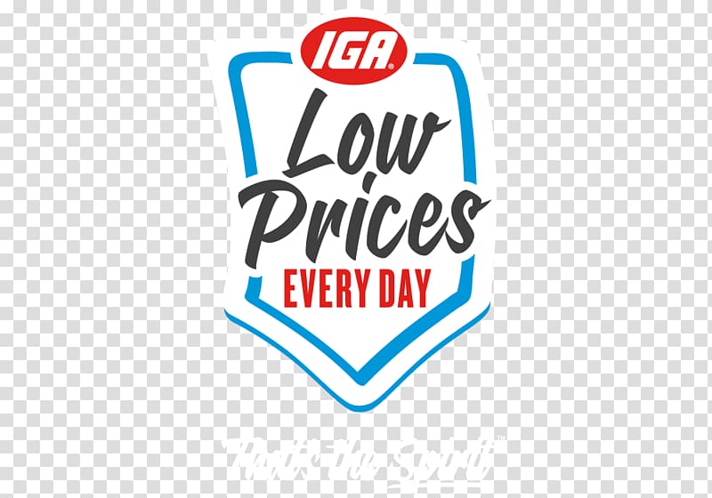 IGA Plus Liquor Supermarket Grocery store, Lower banner transparent background PNG clipart