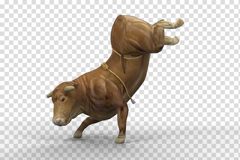 Bull riding Taurine cattle Ox Professional Bull Riders, bull transparent background PNG clipart