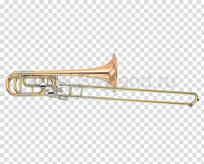 Trombone Bass trumpet Musical Instruments Yamaha Corporation, trombone transparent background PNG clipart