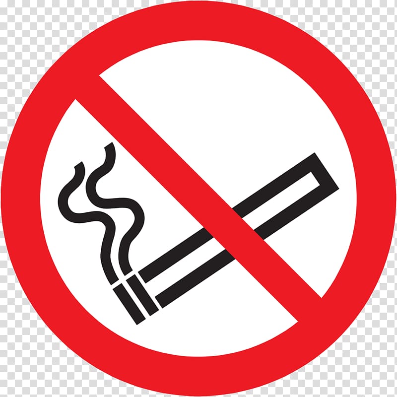 Smoking ban Smoking cessation Adhesive tape Sticker, no smoking transparent background PNG clipart